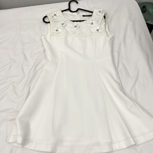 Cute White mini dress